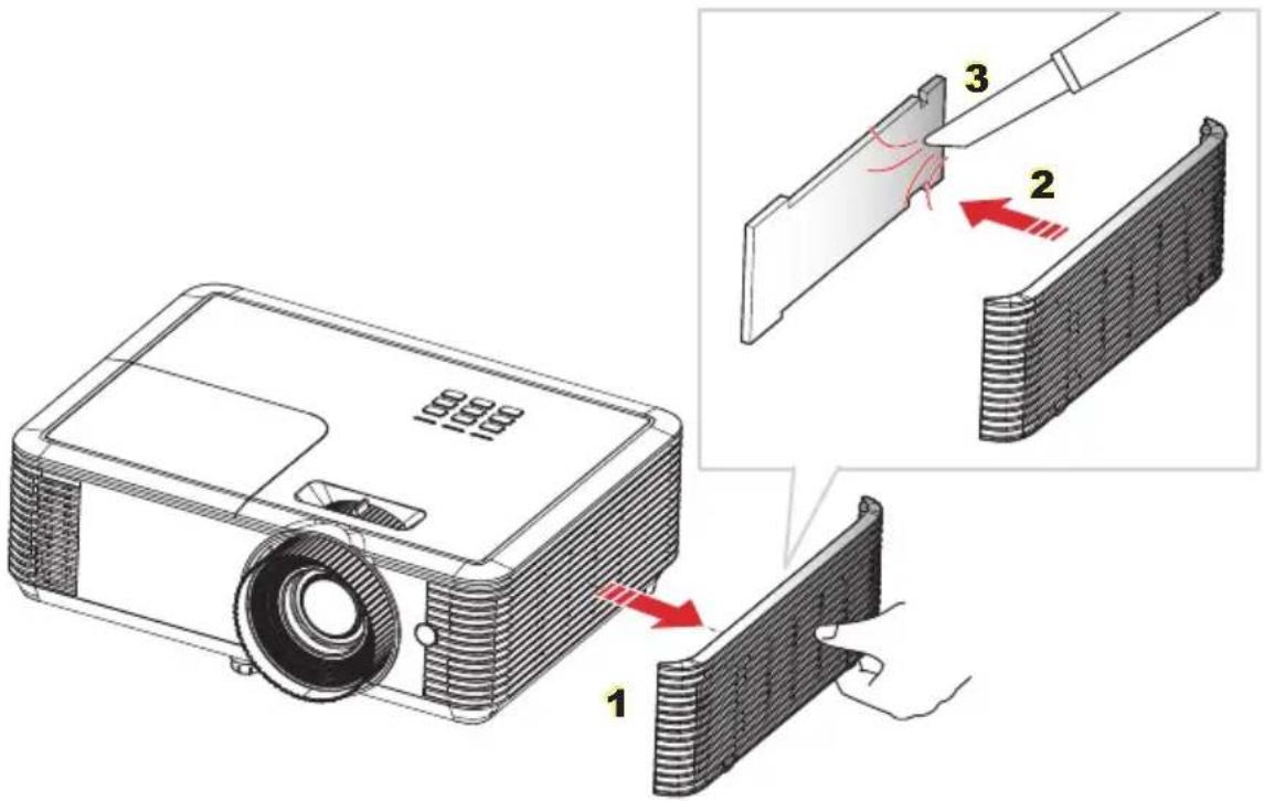 INFOCUS ScreenPlay SP1081HD - Procedure: - 1