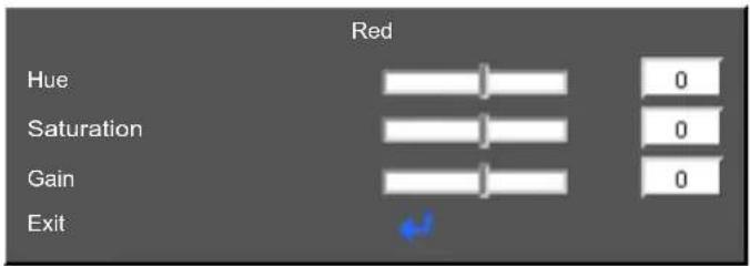 INFOCUS ScreenPlay SP1081HD - Color Settings - 2