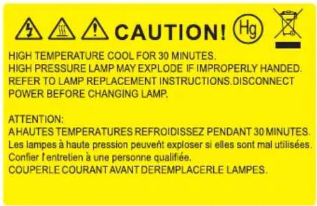 INFOCUS ScreenPlay SP1081HD - Replacing the Lamp - 2