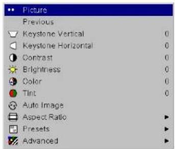 INFOCUS IN37 - Using the menus - 3