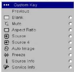 INFOCUS IN37 - Settings menu - 8