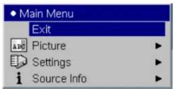INFOCUS IN37 - Using the menus - 1