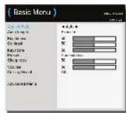 INFOCUS IN2124a - Adjusting the image - 8