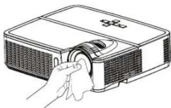 INFOCUS IN2124a - Using the security lock - 1