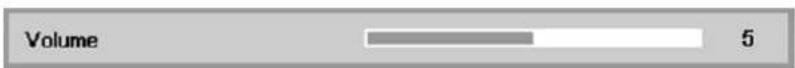 INFOCUS IN3148HD - Adjusting the Volume - 5