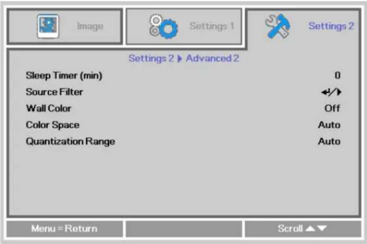 INFOCUS IN3148HD - Advanced 2 Features - 1