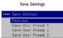 INFOCUS IN5104 - Advanced settings - 2