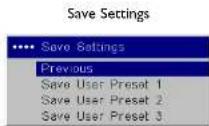 INFOCUS IN5102 - Advanced settings - 2