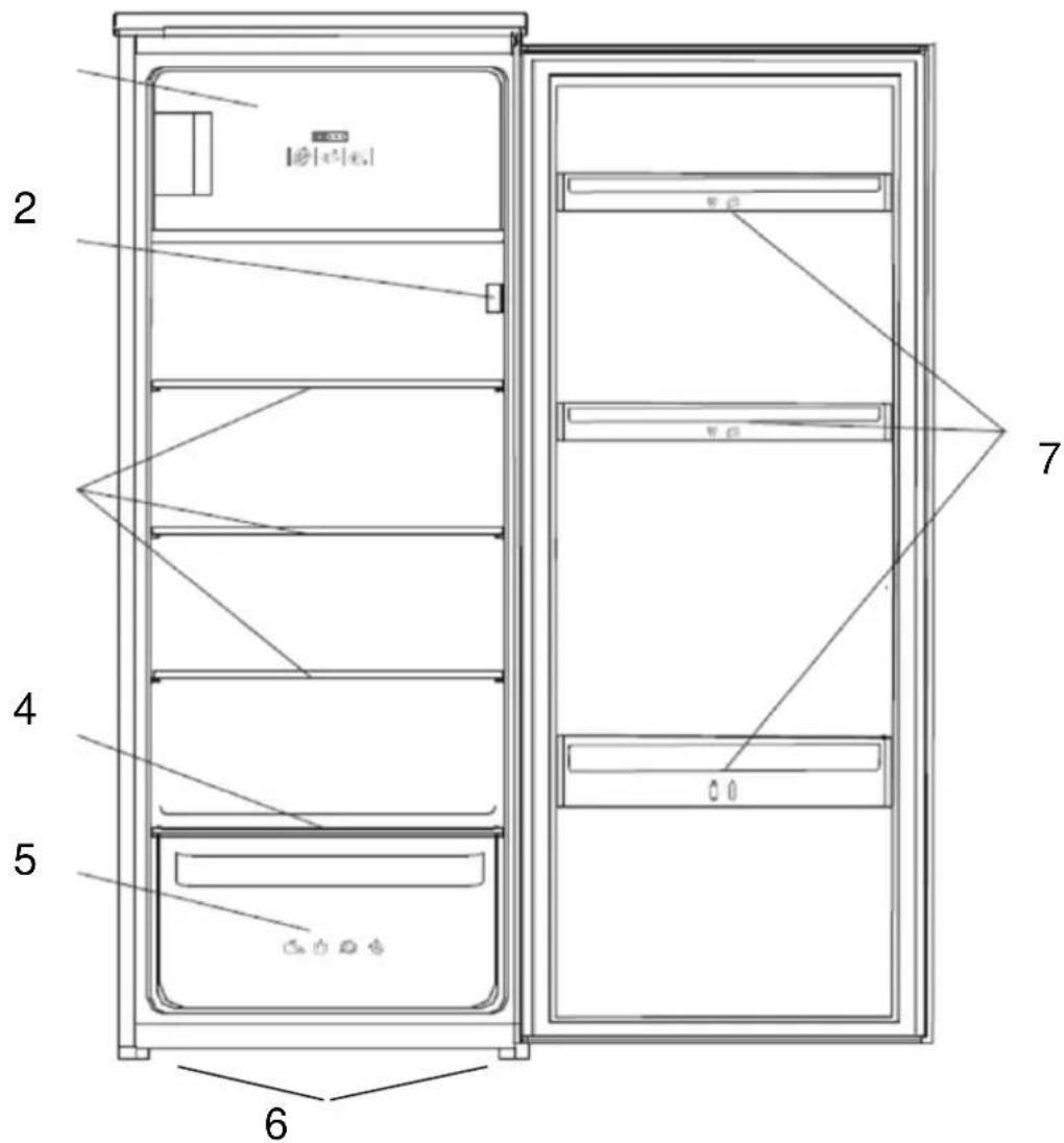 Exquisit KS 185-4E A++ - Nivellieren - 3