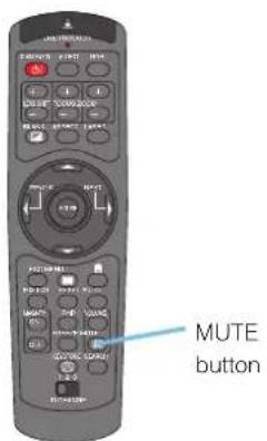 MUTE button