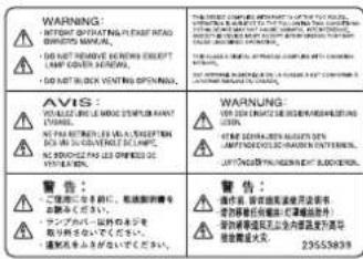 TOSHIBA TLP-SX3500 - SAFETY PRECAUTIONS - 1
