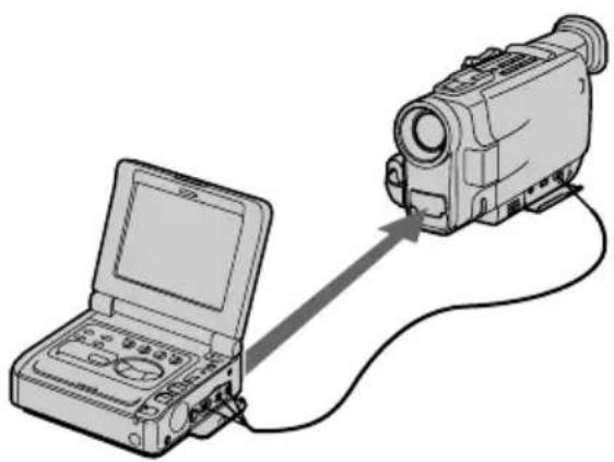 SONY GV-D900 - Setting the VCR to control the recording VCR - 1