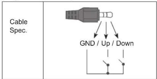 LG 42LP620H - Volume control port - 1
