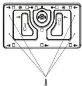 LG 43LV340H - Attaching the TV to a desk - 1