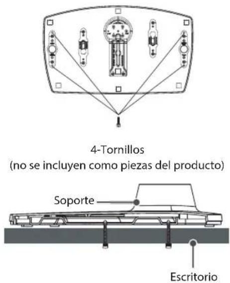 LG 43LV340H - Unión del televisor a un escritorio - 5