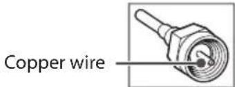 LG 55UV340H - Connecting to an Antenna or Cable - 1