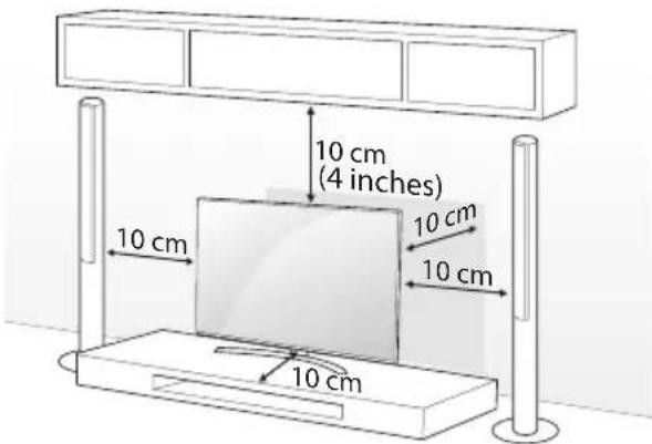 LG 55UV340H - Mounting on a Table - 1