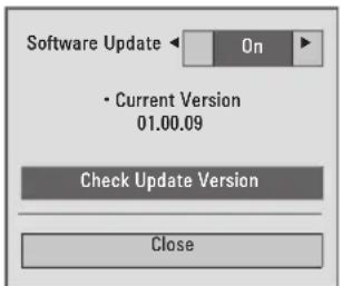 LG 55LW7700 - Updating the TV Firmware - 1
