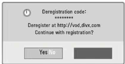 LG 55LW7700 - Deactivating the DivX feature - 1