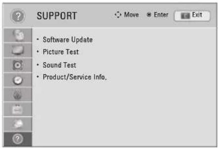 LG 55LW7700 - SUPPORT Settings - 1