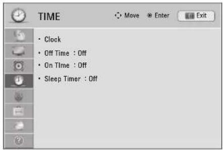 LG 55LW7700 - TIME Settings - 1