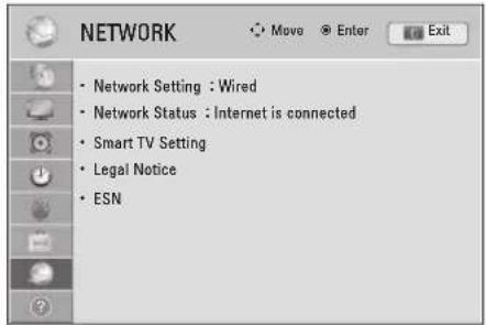 LG 55LW7700 - NETWORK Settings - 1