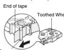 BROTHER P-touch PT-6100 - Power Supply & Tape Cassettes - 3