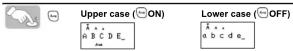 BROTHER P-touch PT-6100 - Switching Upper Case/Lower Case - 1