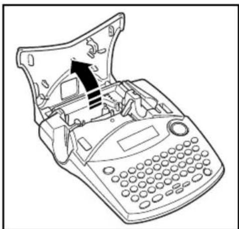 BROTHER P-touch PT-1910 - Para cambiar el casete de cinta: - 1