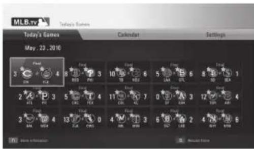 LG LHB335 - Watching MLB ^® games - 1
