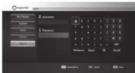 LG LHB335 - Signing in - 3
