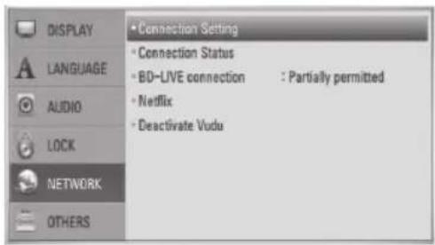 LG LHB335 - Wired Network Setup - 1