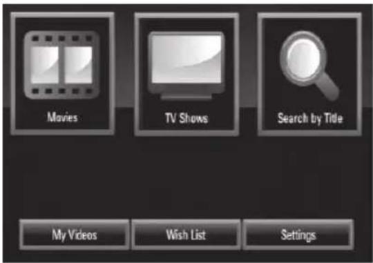 LG LHB335 - About the CinemaNow menu - 1