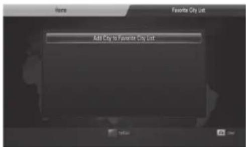 LG LHB335 - Viewing weather information - 1