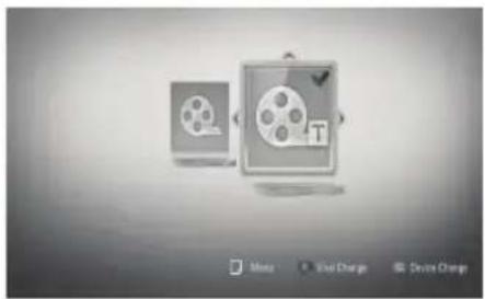LG LHB335 - Selecting a subtitle file MOVIE - 1
