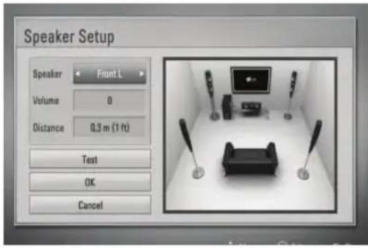 LG LHB335 - Speaker Setup - 1