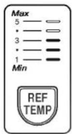 LG GR-P207EQ - How to adjust the temperature in refrigerator compartment - 1