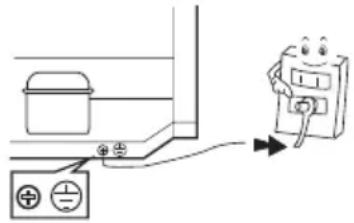 LG GU21BPP - EARTH (GROUNDING) CONSTRUCTION (OPTIONAL) - 1