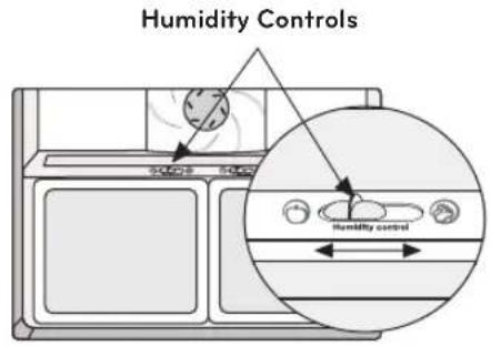 LG GM-T563UQTC - HUMIDITY CONTROLS (in some models) - 3