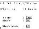 DENON RC-1043 - Setting the 2ch Direct/ Stereo - 1