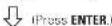 DENON RC-1043 - When "Store" is selected: Press ◀. - 2