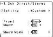 DENON RC-1043 - Setting the 2ch Direct/ Stereo - 3
