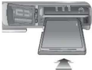 SAMSUNG SL201 - Inserting the memory card - 1