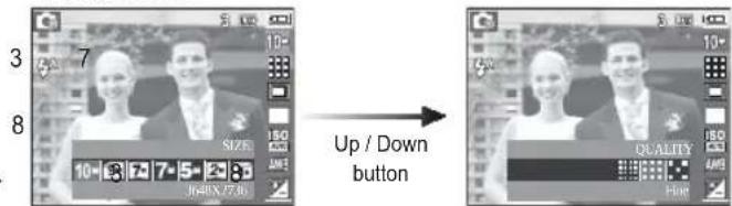 SAMSUNG SL201 - How to use the Fn menu - 1