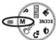 SAMSUNG SL201 - How to use the Manual mode (M) - 1