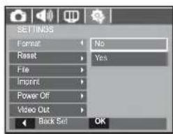 SAMSUNG SL201 - Formatting a memory - 1