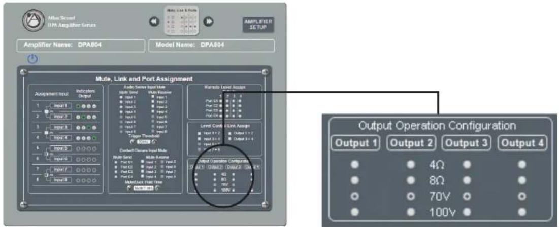 Atlas Sound DPA804 - Remote Level Control Port Assignment & Wiring - 1
