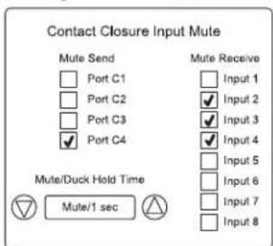 Atlas Sound DPA804 - Input Mute Assignment - 3