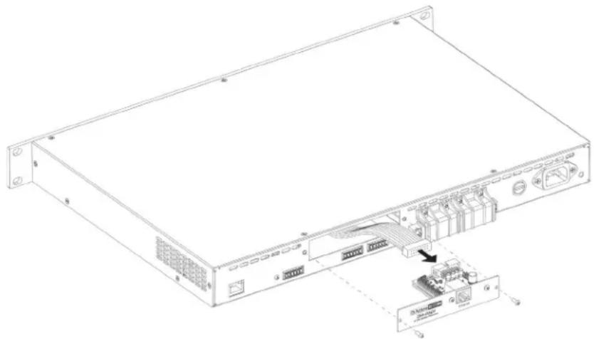 Atlas Sound DPA1202 - Accessory Card Installation - 1