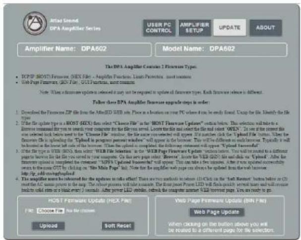 Atlas Sound DPA1202 - Identifying the Firmware Version - 3